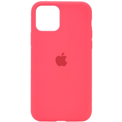 Чохол Silicone Case Full Protective (AA) для Apple iPhone 11 (6.1"), Кавуновий / Watermelon red