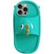 Силиконовый чехол Funny 3D для Apple iPhone 14 Pro Max (6.7") Little bear