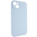 Чехол Silicone Case Full Camera Protective (AA) NO LOGO для Apple iPhone 15 Plus (6.7") Голубой / Sweet Blue