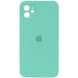 Чехол Silicone Case Square Full Camera Protective (AA) для Apple iPhone 11 (6.1") Бирюзовый / Turquoise