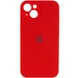 Чехол Silicone Case Full Camera Protective (AA) для Apple iPhone 15 (6.1") Красный / Red