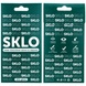 Защитное стекло SKLO 5D (full glue) для Samsung Galaxy A11 Черный