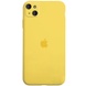 Чехол Silicone Case Full Camera Protective (AA) для Apple iPhone 14 Plus (6.7") Желтый / Yellow