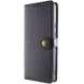 Кожаный чехол книжка GETMAN Gallant (PU) для Samsung Galaxy A55 Черный