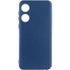Чохол Silicone Cover Lakshmi Full Camera (A) для Oppo A58 4G, Синій / Navy Blue