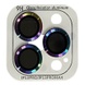 Защитное стекло Metal Classic на камеру (в упак.) для Apple iPhone 12 Pro Max Сиреневый / Rainbow
