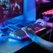 Игровая клавиатура + мышь Hoco GM18 Luminous Black