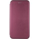 Кожаный чехол (книжка) Classy для Samsung Galaxy A11 Бордовый
