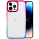 Чохол TPU+PC Fresh sip series для Apple iPhone 14 Pro Max (6.7"), Синий / Розовый