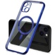 TPU чохол Glossy Plating with Magnetic Safe для Apple iPhone 13 mini (5.4"), Синій