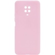 Силіконовий чохол Candy Full Camera для Xiaomi Redmi Note 9s / Note 9 Pro / Note 9 Pro Max, Рожевий / Pink Sand