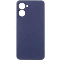 Чехол Silicone Cover Lakshmi Full Camera (AAA) для Realme C33 Темно-синий / Midnight blue