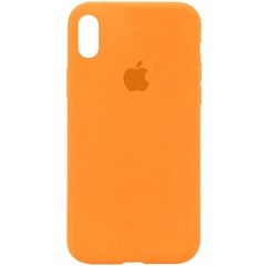Чехол Silicone Case Full Protective (AA) для Apple iPhone XS Max (6.5") Оранжевый / Papaya
