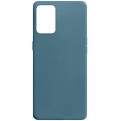 Силиконовый чехол Candy для Oppo A54 4G Синий / Powder Blue