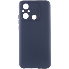 Чохол Silicone Cover Lakshmi Full Camera (AAA) для Xiaomi Redmi 12C, Темно-синій / Midnight blue