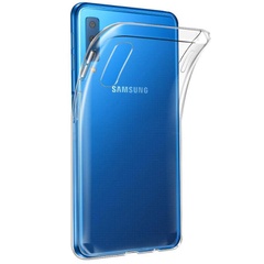 TPU чехол Epic Transparent 1,0mm для Samsung A750 Galaxy A7 (2018) Бесцветный (прозрачный)
