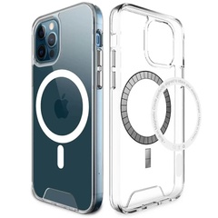 Чехол TPU Space Case з MagSafe для Apple iPhone 13 Pro Max (6,7"), Прозрачный