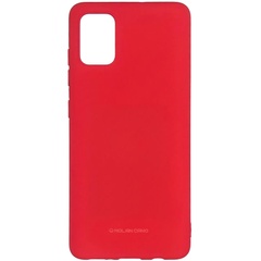 TPU чехол Molan Cano Smooth для Samsung Galaxy A02s Красный
