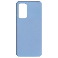 Силиконовый чехол Candy для OnePlus 9 Pro Голубой / Lilac Blue