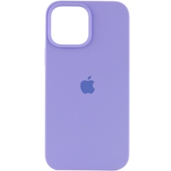 Чехол Silicone Case Full Protective (AA) для Apple iPhone 14 Pro (6.1") Сиреневый / Dasheen