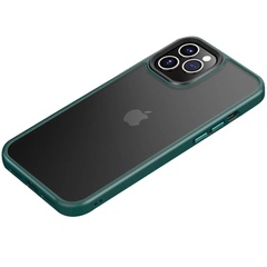 TPU+PC чохол Metal Buttons для Apple iPhone 11 Pro Max (6.5 "), Зелений