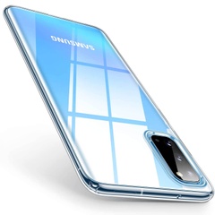 TPU чехол Epic Transparent 1,0mm для Samsung Galaxy S20 Бесцветный (прозрачный)