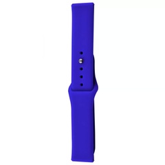 Силиконовый ремешок Sport для Xiaomi Amazfit/Samsung 22 mm Синий / Blue