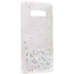 TPU чехол Star Glitter для Samsung G950 Galaxy S8 Прозрачный