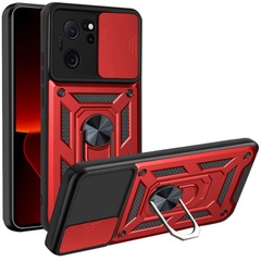 Ударопрочный чехол Camshield Serge Ring для Xiaomi 13T / 13T Pro Красный