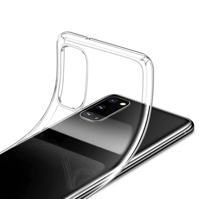 TPU чохол Epic Transparent 1,0mm для Samsung Galaxy S20, Безбарвний (прозорий)