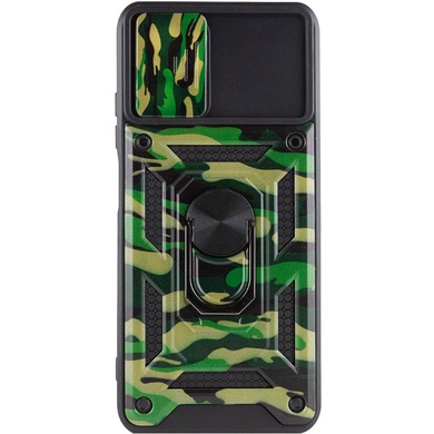Удароміцний чохол Camshield Serge Ring Camo для Xiaomi Redmi Note 10 Pro / 10 Pro Max, Зелений / Army green
