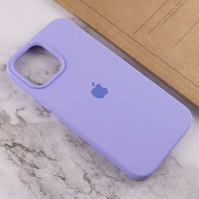 Чохол Silicone Case Full Protective (AA) для Apple iPhone 14 Pro (6.1"), Бузковий / Dasheen