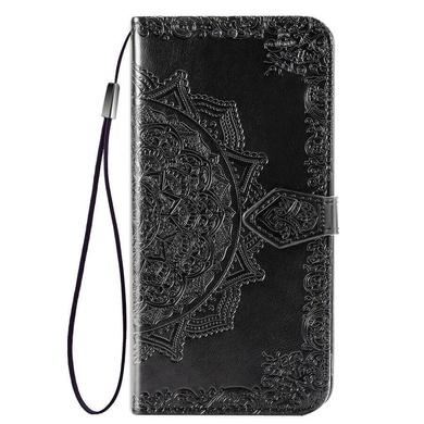 Кожаный чехол (книжка) Art Case с визитницей для Sony Xperia 5 Черный