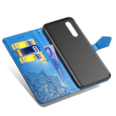Шкіряний чохол (книжка) Art Case з візитницею для Samsung Galaxy A50 (A505F) / A50s / A30s, Синій
