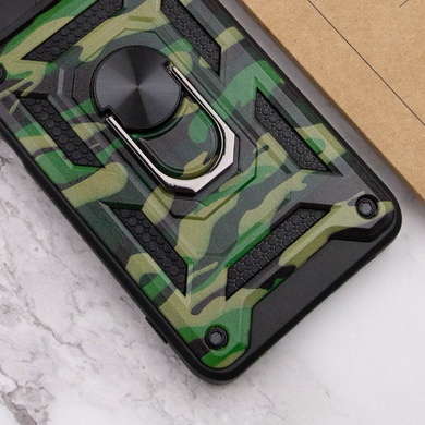 Удароміцний чохол Camshield Serge Ring Camo для Xiaomi Redmi Note 10 Pro / 10 Pro Max, Зелений / Army green