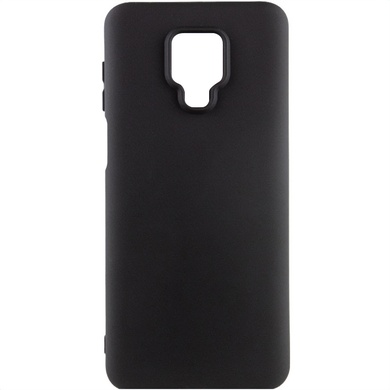 Чохол Silicone Cover Lakshmi (AA) для Xiaomi Redmi Note 9s / Note 9 Pro / Note 9 Pro Max, Чорний / Black