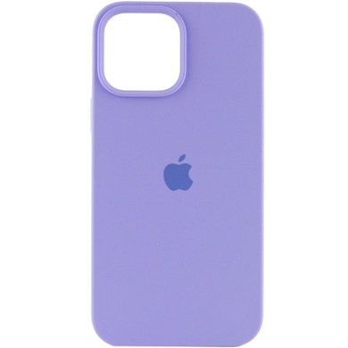 Чохол Silicone Case Full Protective (AA) для Apple iPhone 14 Pro (6.1"), Бузковий / Dasheen