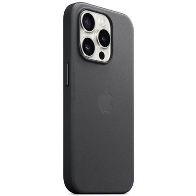 Чехол FineWoven (AAA) with MagSafe для Apple iPhone 15 Pro (6.1") Black