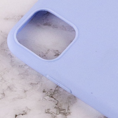Силиконовый чехол Candy для Apple iPhone 14 Plus (6.7") Голубой / Lilac Blue