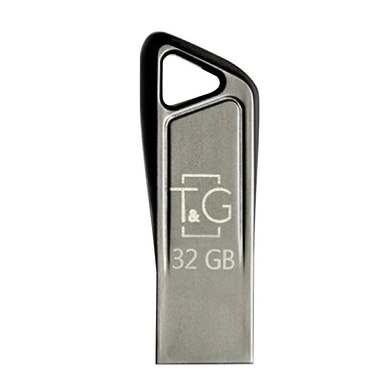 Флеш-драйв USB Flash Drive T&G 114 Metal Series 32GB, Серебряный