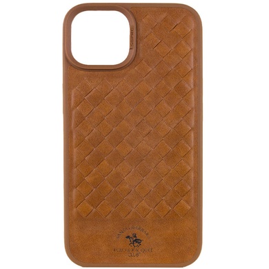 Кожаный чехол Polo Santa Barbara для Apple iPhone 14 Plus (6.7") Brown