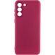 Чохол Silicone Cover Lakshmi Full Camera (A) для Samsung Galaxy S23+, Бордовий / Marsala