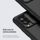 Карбоновая накладка Nillkin Camshield (шторка на камеру) для Samsung Galaxy A22 5G Черный / Black