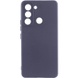 Чехол Silicone Cover Lakshmi Full Camera (AAA) для TECNO Spark 8C Темно-синий / Midnight blue