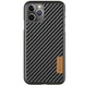 Карбонова накладка G-Case Dark series для Apple iPhone 11 Pro Max (6.5"), Чорний