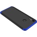 Пластикова накладка GKK LikGus 360 градусів (opp) для Huawei P Smart + (nova 3i), Чорний / Синій