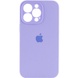 Чехол Silicone Case Full Camera Protective (AA) для Apple iPhone 14 Pro Max (6.7") Сиреневый / Dasheen