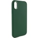 TPU чехол Bonbon Metal Style для Apple iPhone XR (6.1") Зеленый / Army green