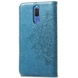Шкіряний чохол (книжка) Art Case з візитницею для Huawei Mate 10 Lite, Синій