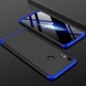 Пластикова накладка GKK LikGus 360 градусів (opp) для Huawei P Smart + (nova 3i), Чорний / Синій
